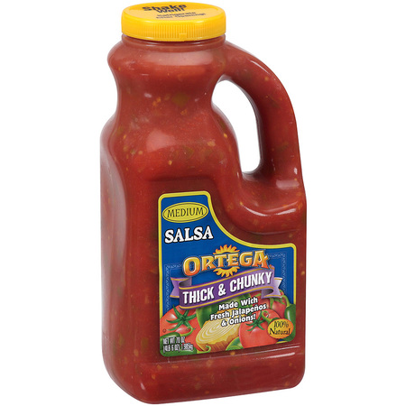 ORTEGA Ortega Thick & Chunky Medium Salsa .5 gal., PK6 780756